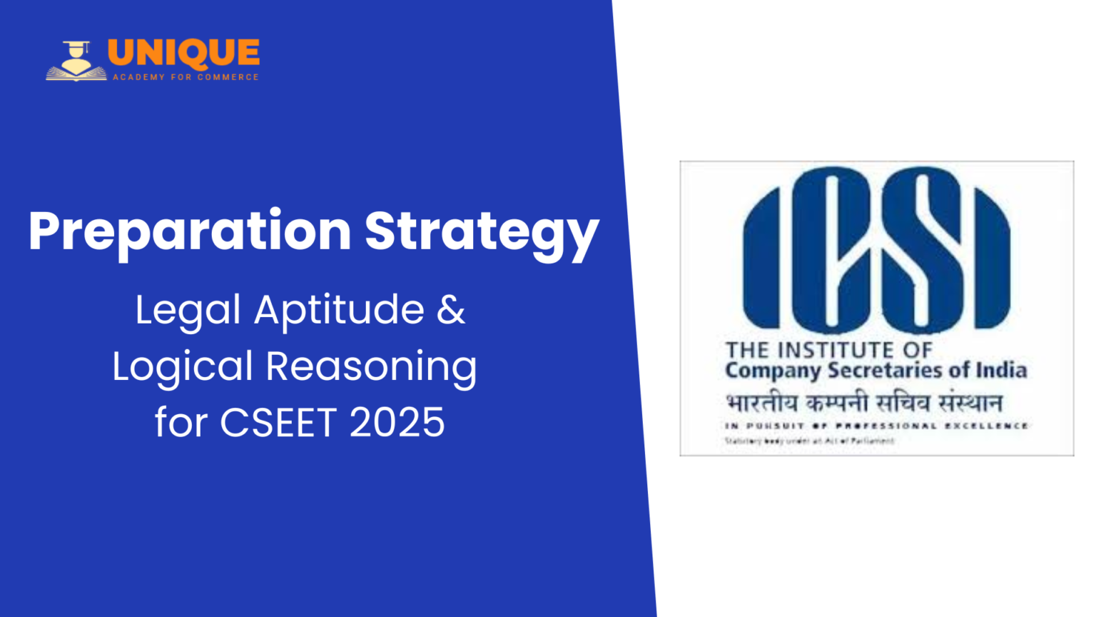 Preparation Strategy For Legal Aptitude Logical Reasoning for CSEET 2025