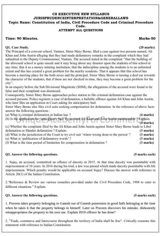 JIGL Question Sheet